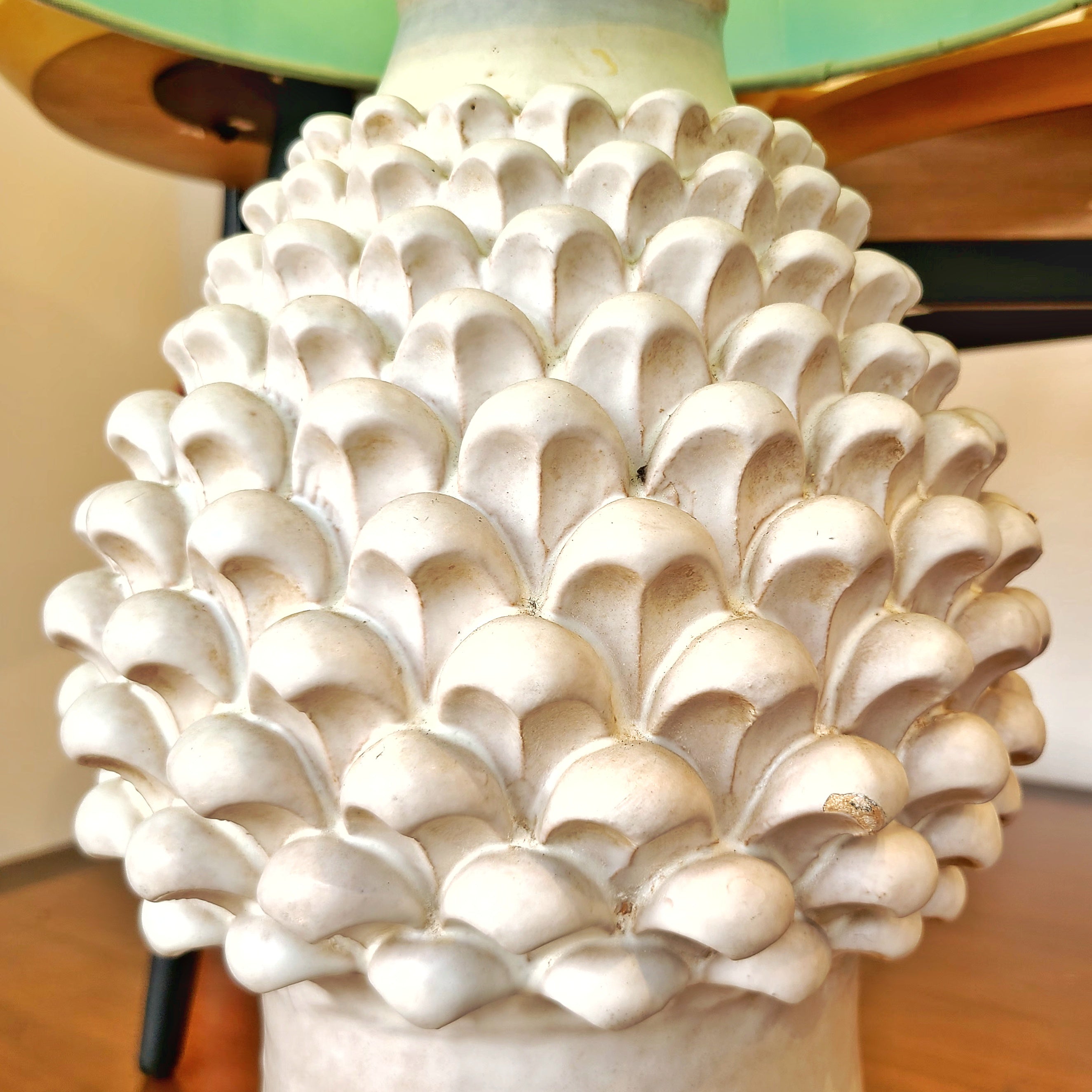 PINECONE TABLE LAMP ATTRIB. IVO DE SANTIS FOR GLI ETRUSCHI