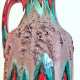 STUNNING SCHEURICH KERAMIK VOLCANIC FAT-LAVA JUG VASE Nr. 407/35