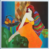 ‘SEATED WOMAN WITH A BASKET OF FRUIT’ BY ITZCHAK TARKAY (2000s)