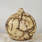 EARLY GERHARD LIEBENTHRON STUDIO POTTERY MOON VASE (1969)