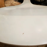 SET OF FOUR WHITE LACQUER  STACKING CHAIRS BY NORMAN CHERNER