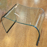 EARLY TEMPERED PLATE-GLASS ‘ONDA POUF’ BY VITTORIO LIVI FOR FIAM ITALIA (1973)