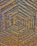RARE EARLY ’70s BRONZE “HONEYCOMB” PLANTER BOX BY McCARROLL & GILLESPE FOR FORMS+SURFACES