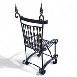 IRON MEDIEVAL STYLE GARDEN CHAIR