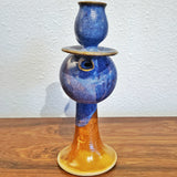 ANGELIKA BAASNER-MATUSSEK STUDIO POTTERY CANDELABRA (W. GERMANY)