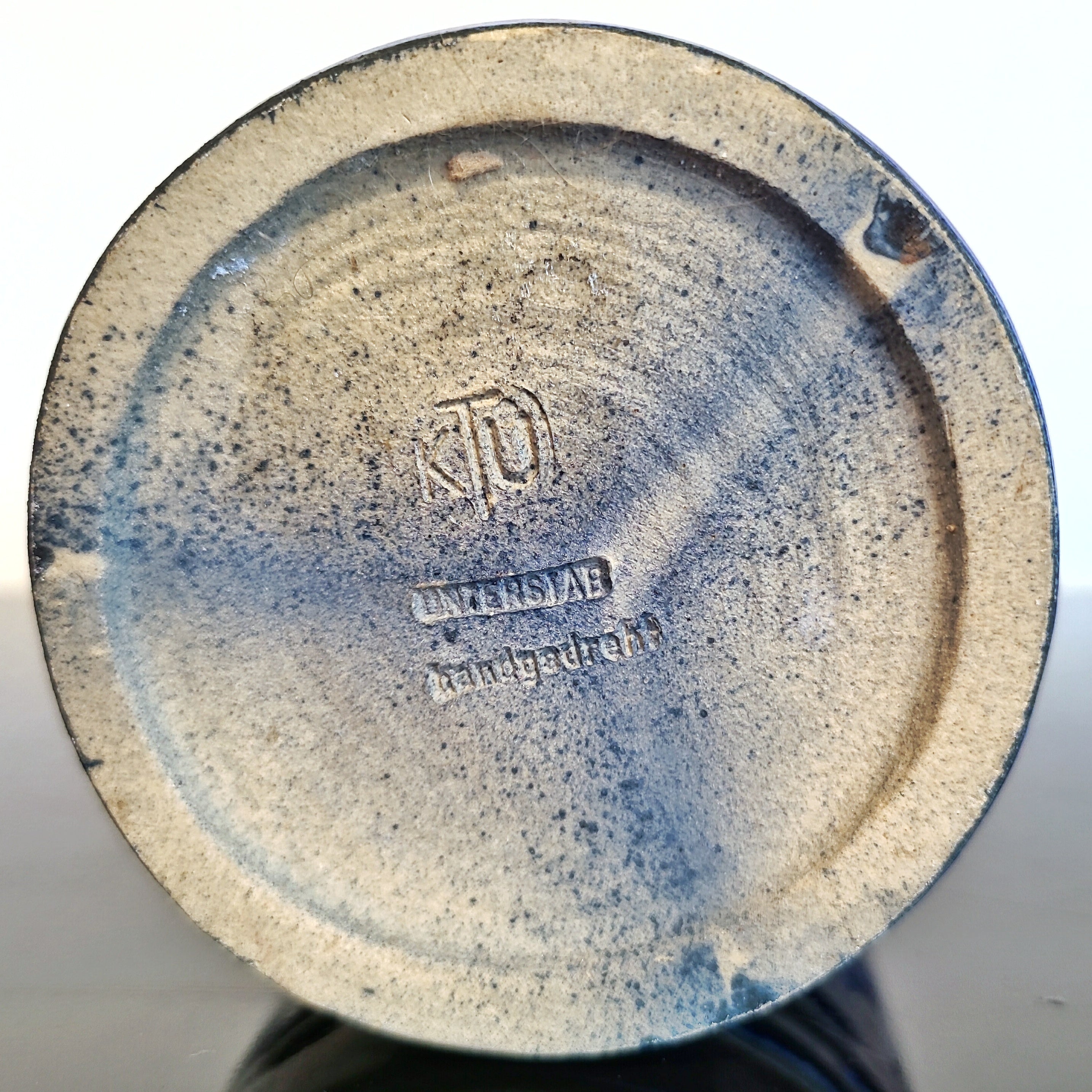 1960s KUNSTTÖPFEREI UNTERSTAB STUDIO POTTERY VASE (GDR)