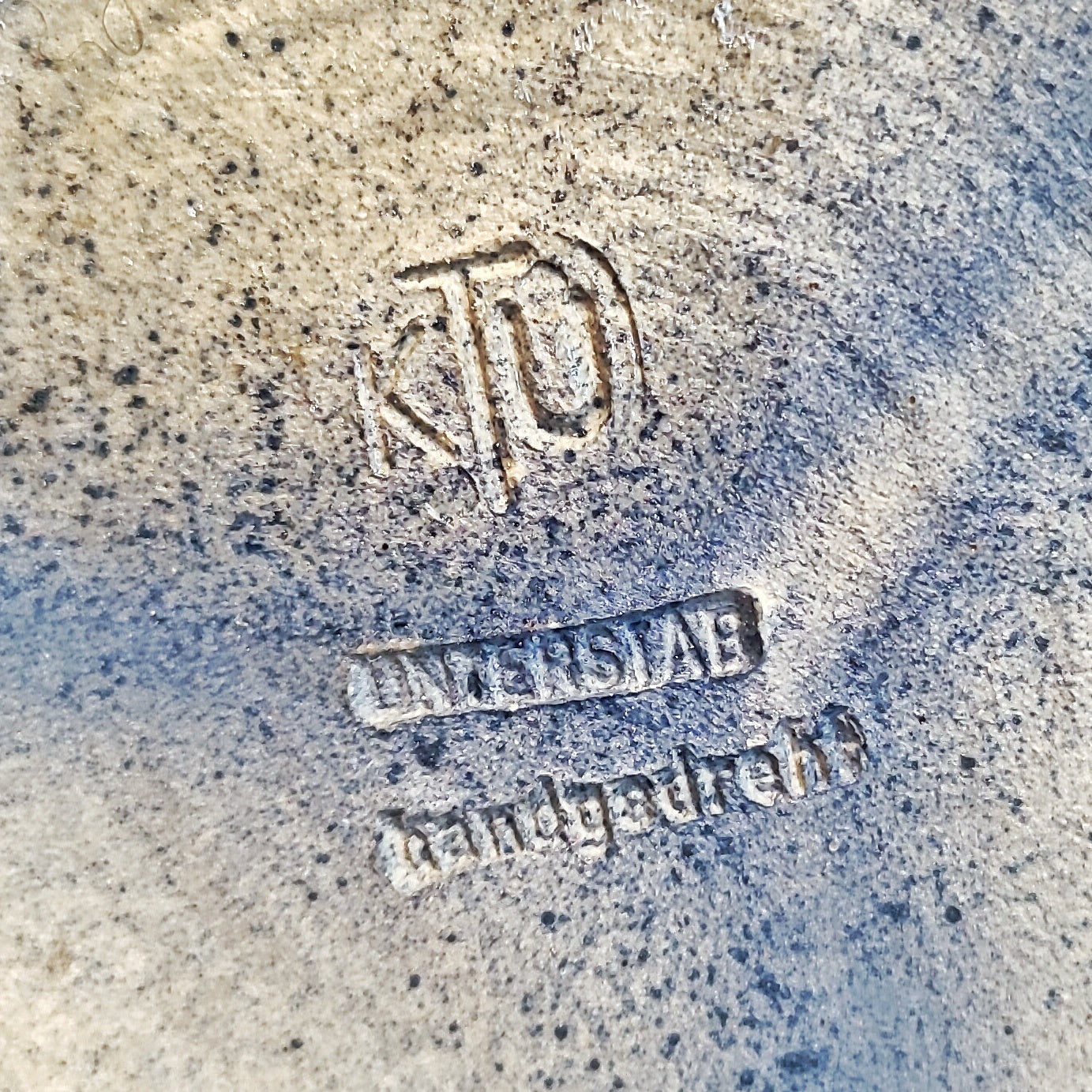 1960s KUNSTTÖPFEREI UNTERSTAB STUDIO POTTERY VASE (GDR)