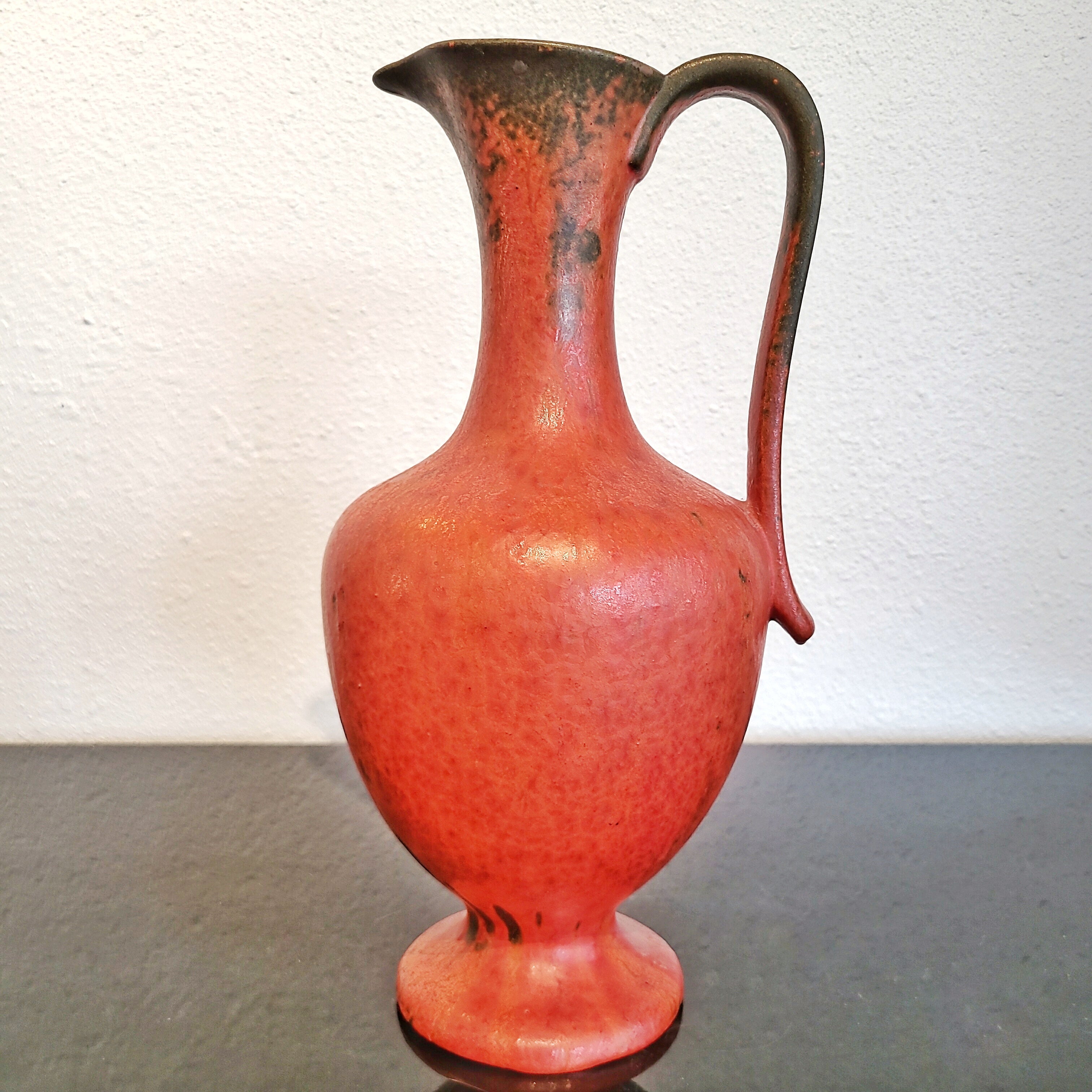 TALL RUSCHA ‘VULCANO’ PITCHER VASE Nr. 311/5