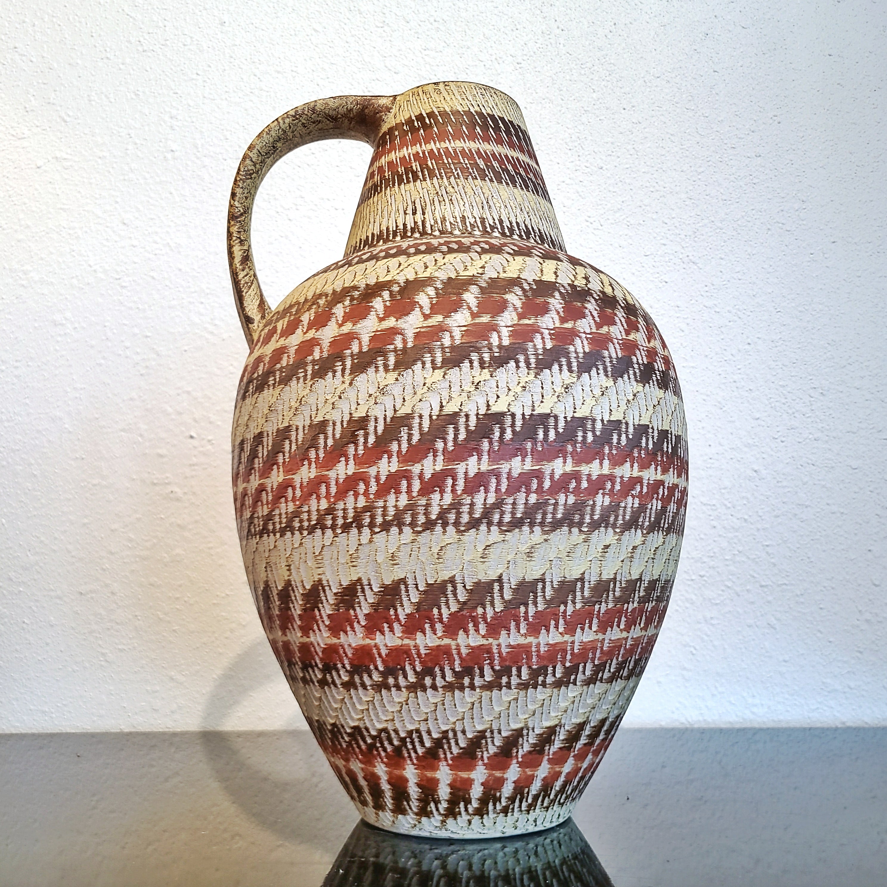 DÜMLER & BREIDEN  FAUX “KLINKER” FLOOR VASE (45 cm)