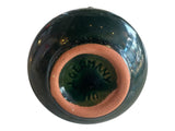 GREEN DOROTHEA ROTH VOLCANO VASE FOR ROTH KERAMIK