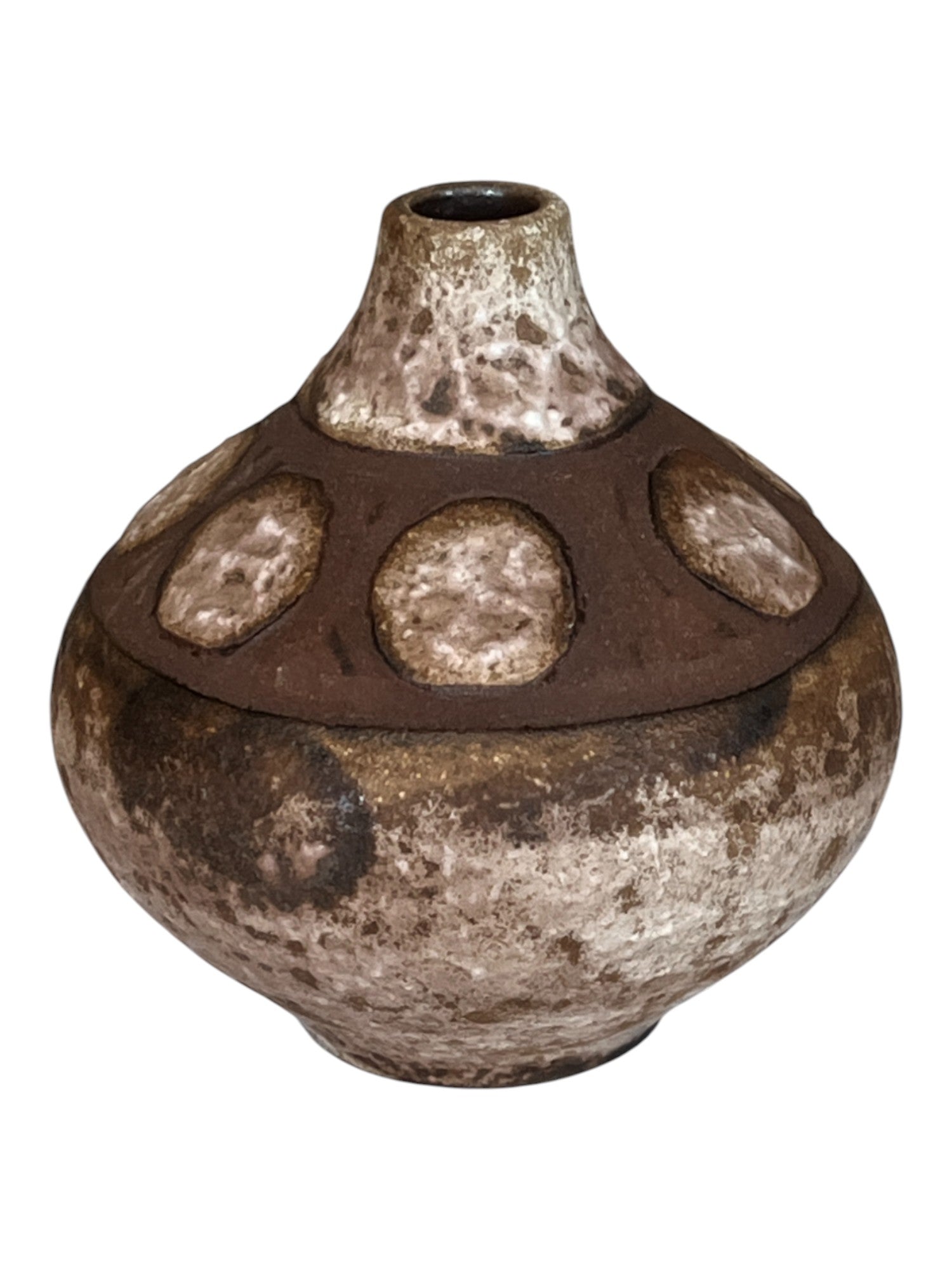 MINI ONION VASE Nr. 117 FROM CERAMANO KERAMIK WITH ‘ÄGINA’ DÉCOR