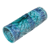 TALL NUOVO RINASCIMENTO BLUE & AQUA CYLINDER VASE (ITALY)