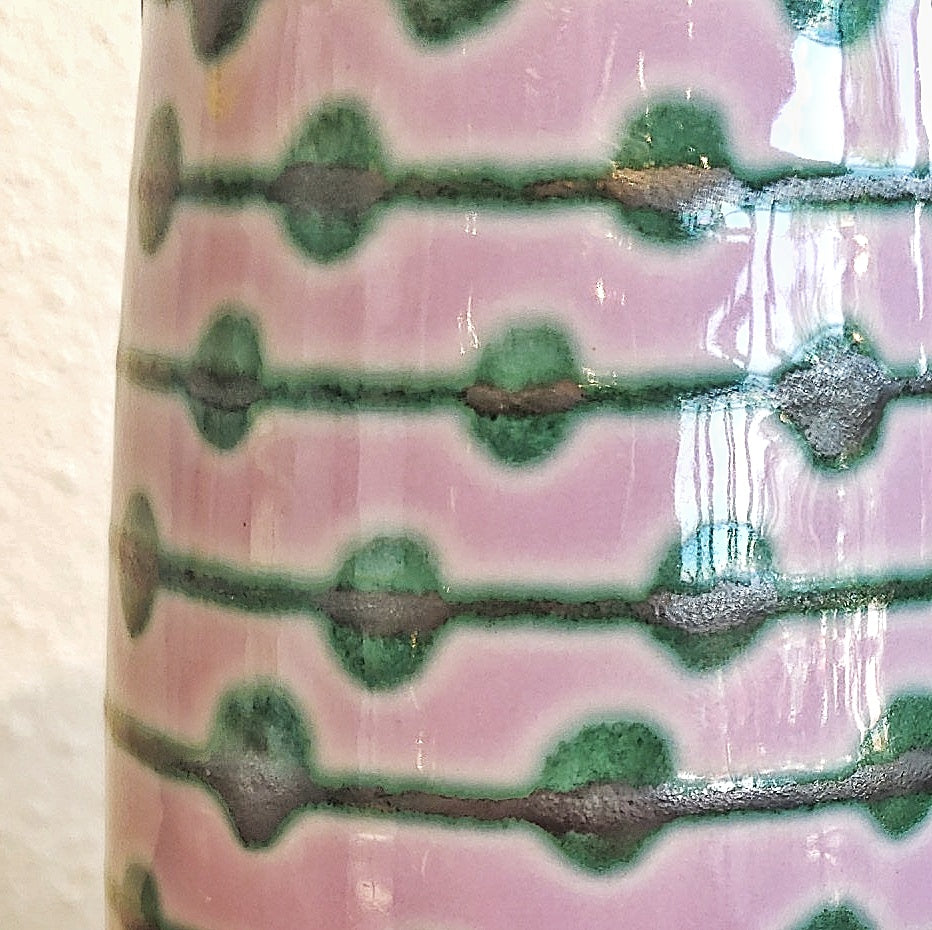 STREHLA KERAMIK TEARDROP VASE (GDR)