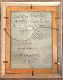 LARGO MARTIM MONIZ/CASTELO DE SÂO JORGE - OIL ON CANVAS BY GOMES MARTINS (1969)