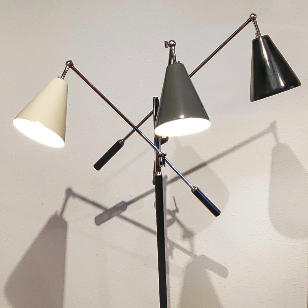 TRIENNALE FLOOR LAMP DESIGNED BY ANGELO LELLI (1947)