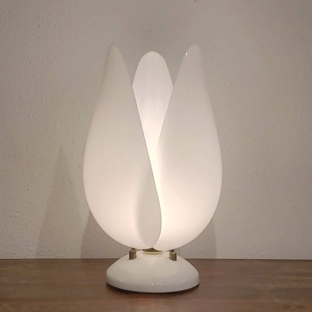 MAURICE CHALVIGNAC "TULIP" TABLE LAMP FOR ROUGIER OF CANADA