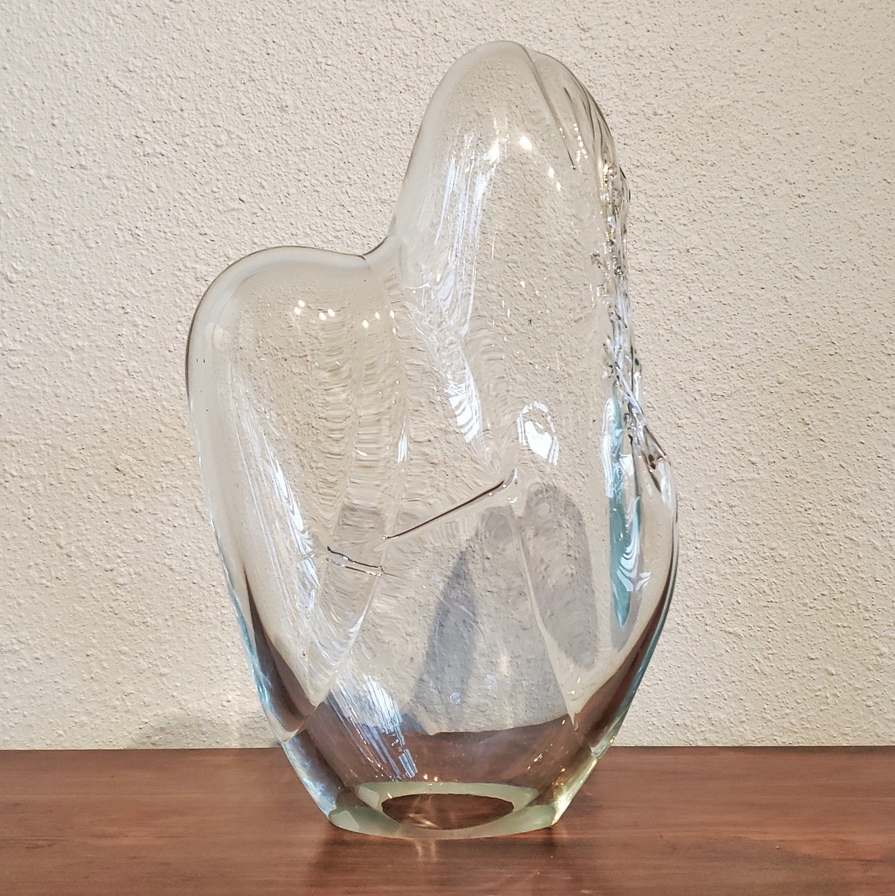 BIOMORPHIC SOAP BUBBLE ART GLASS SCULPTURE