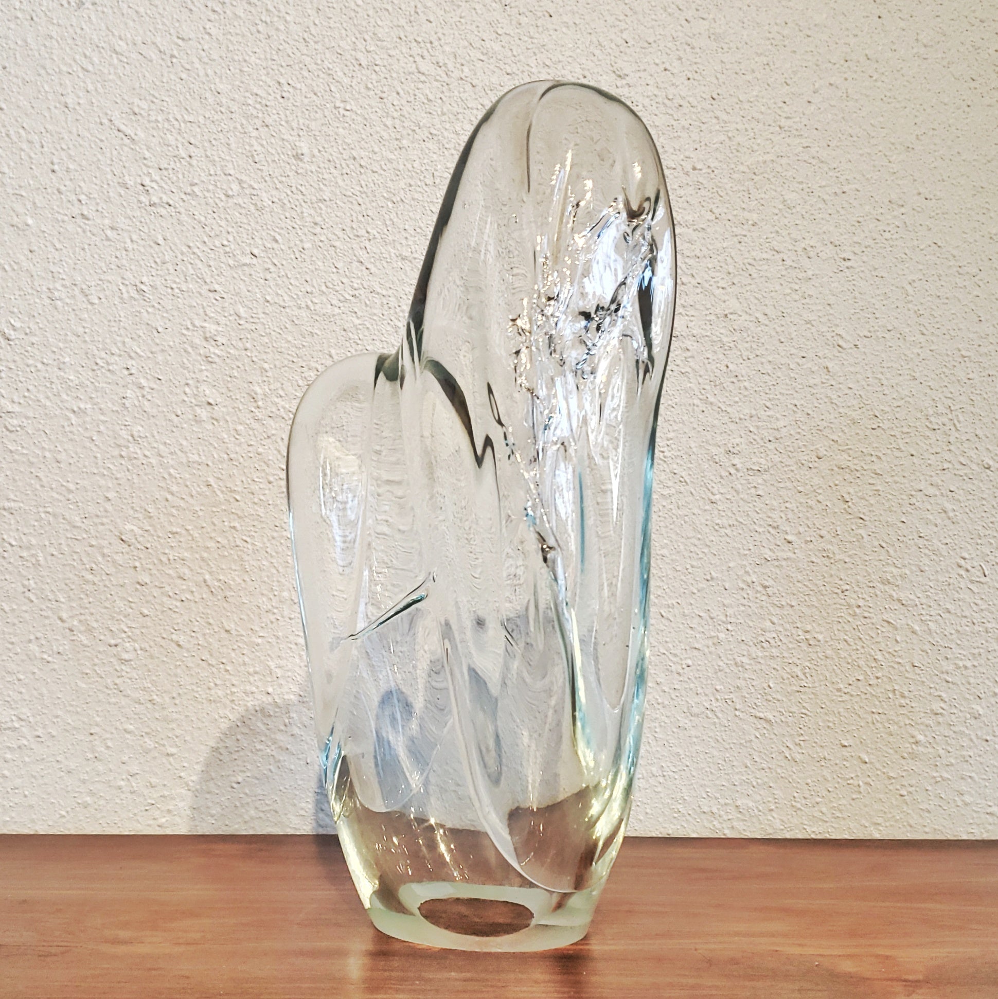 BIOMORPHIC SOAP BUBBLE ART GLASS SCULPTURE