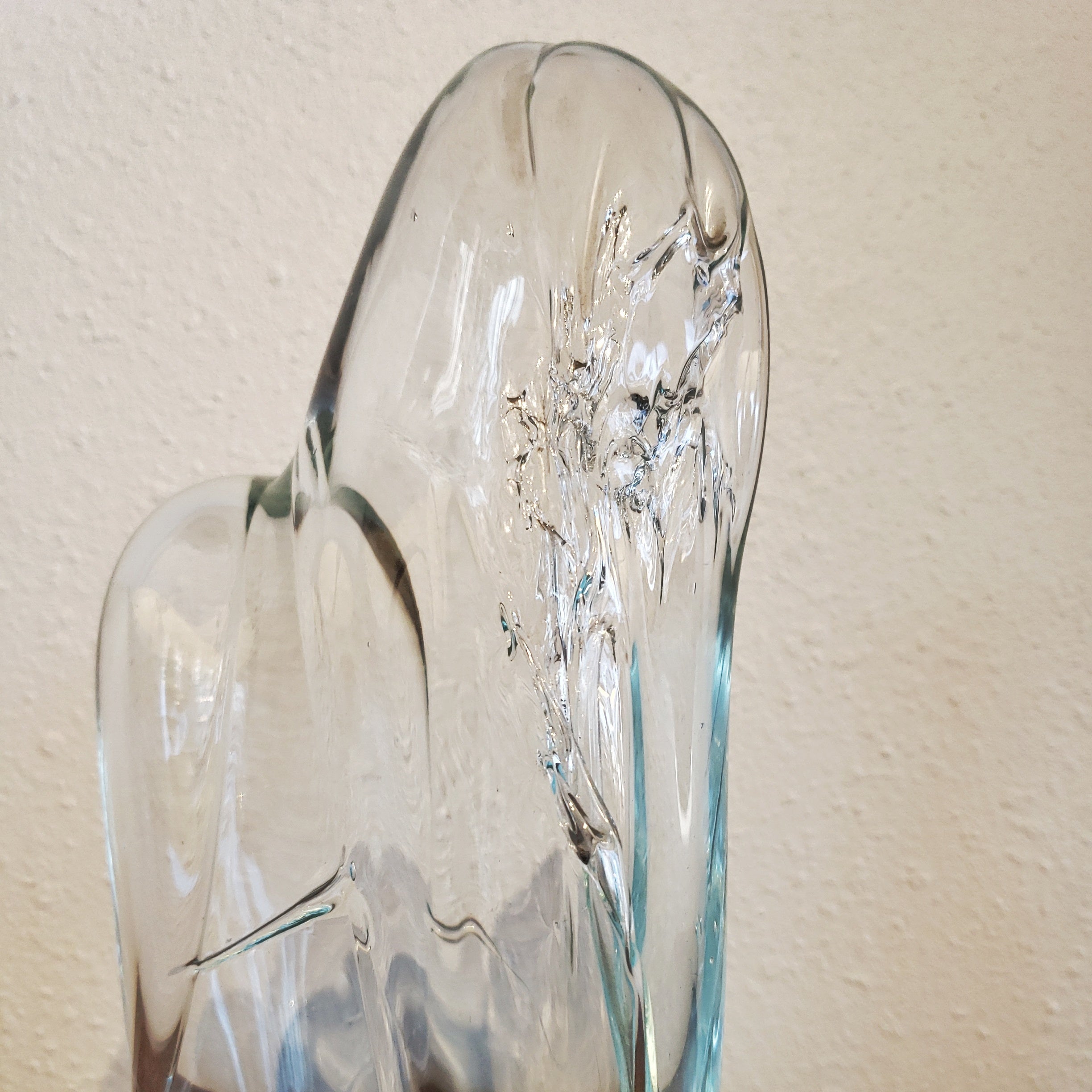 BIOMORPHIC SOAP BUBBLE ART GLASS SCULPTURE