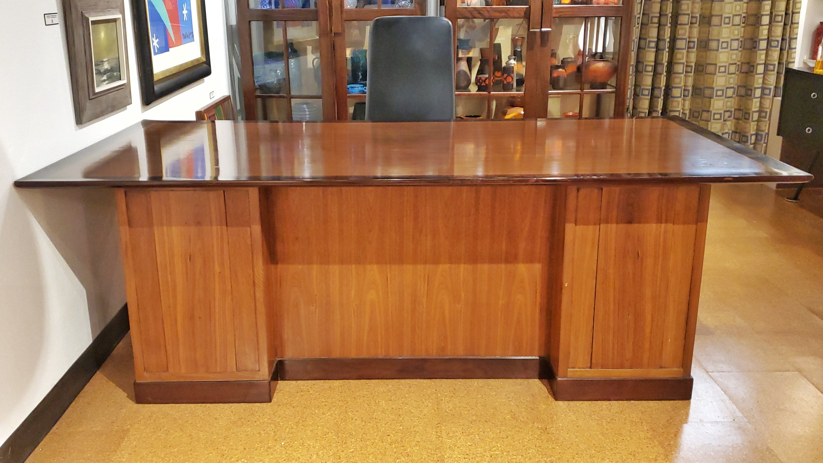 EDWARD WORMLEY EXECUTIVE DESK FOR DUNBAR