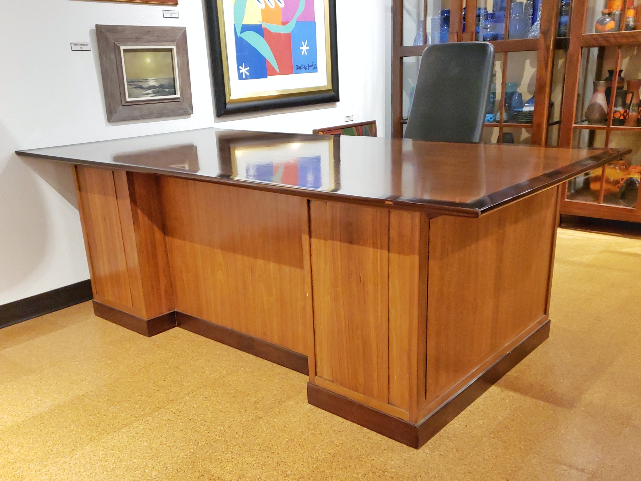 EDWARD WORMLEY EXECUTIVE DESK FOR DUNBAR