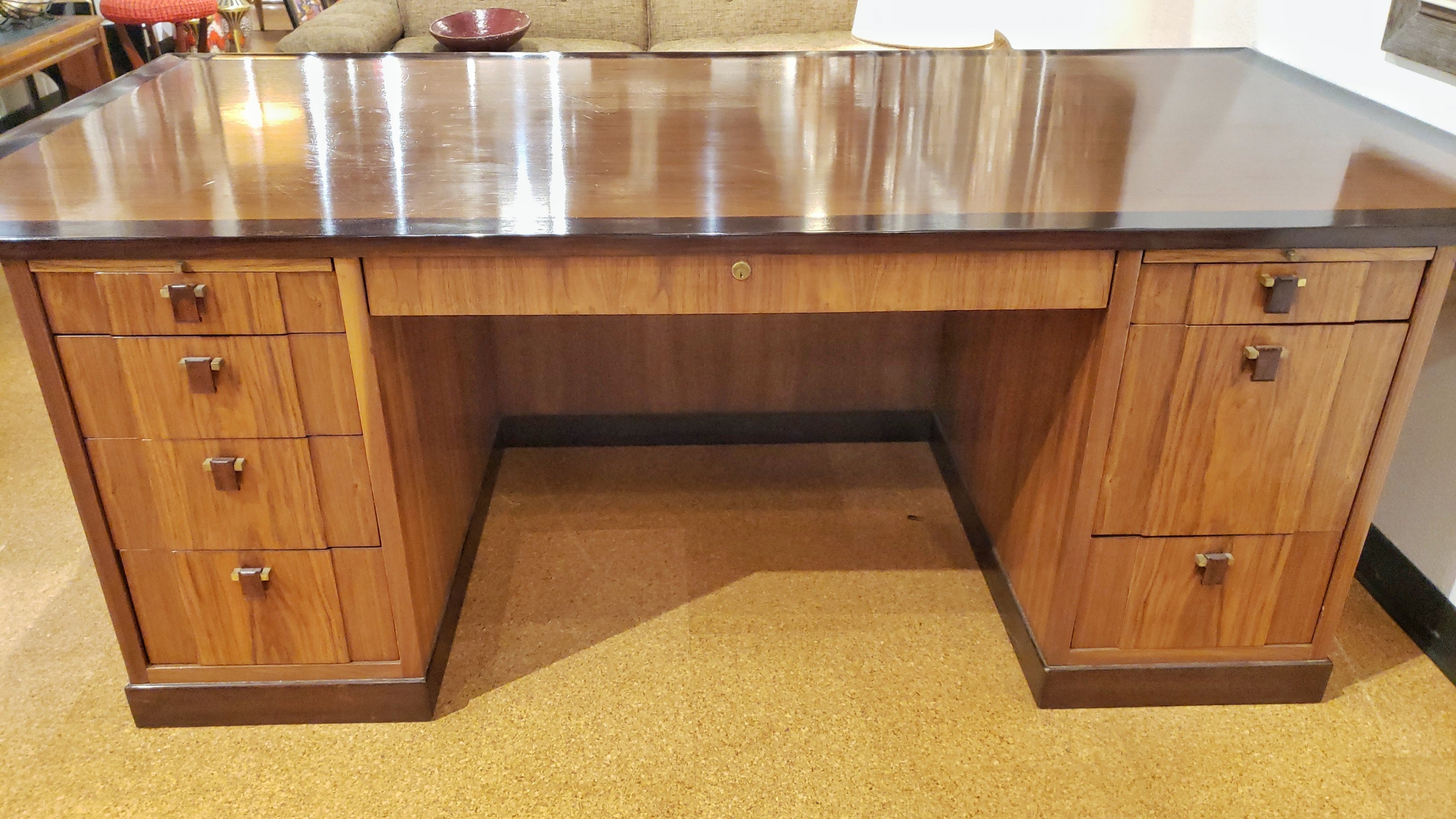 EDWARD WORMLEY EXECUTIVE DESK FOR DUNBAR