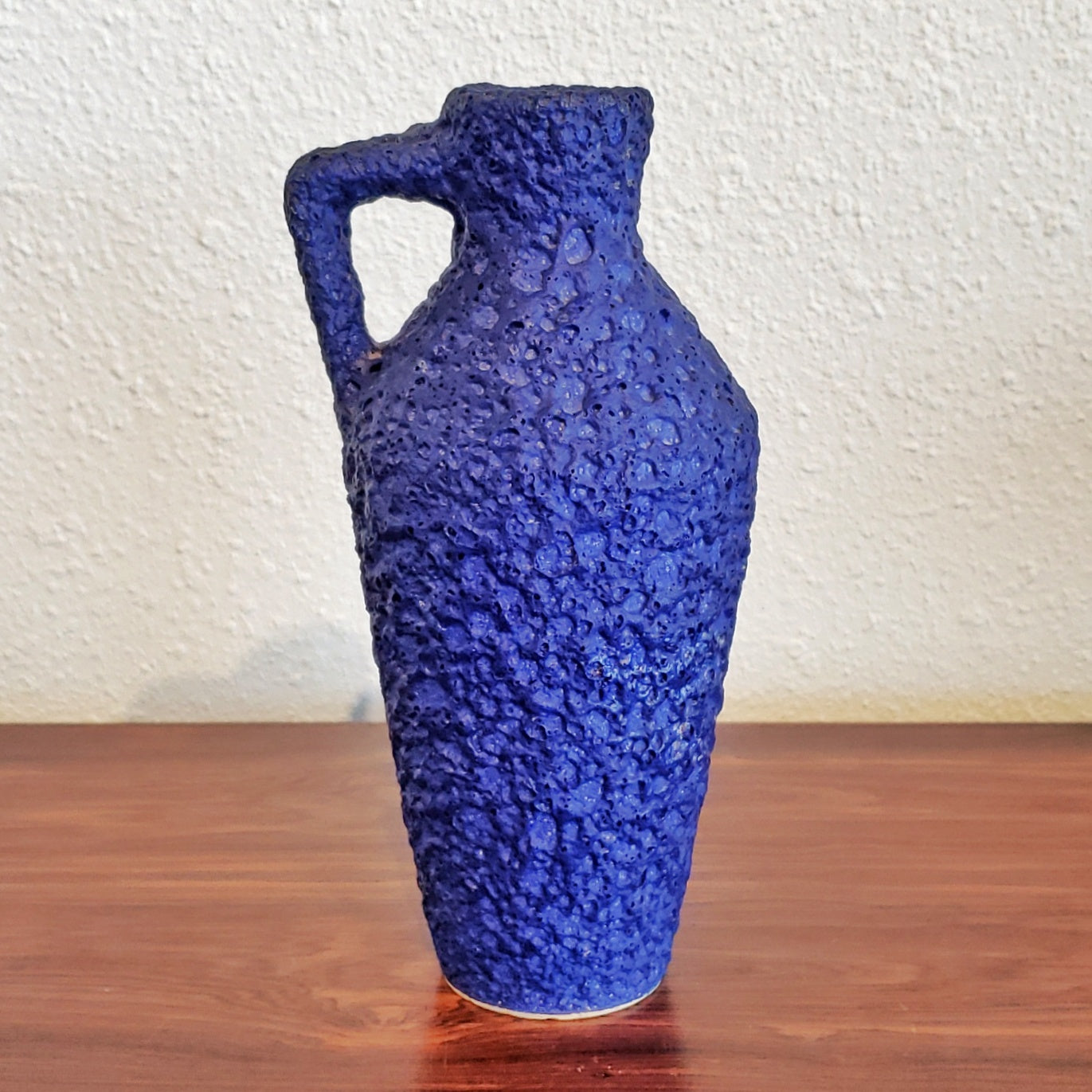 1970s SILBERDISTEL “YVES KLEIN” BLUE EWER VASE Nr. 303/21