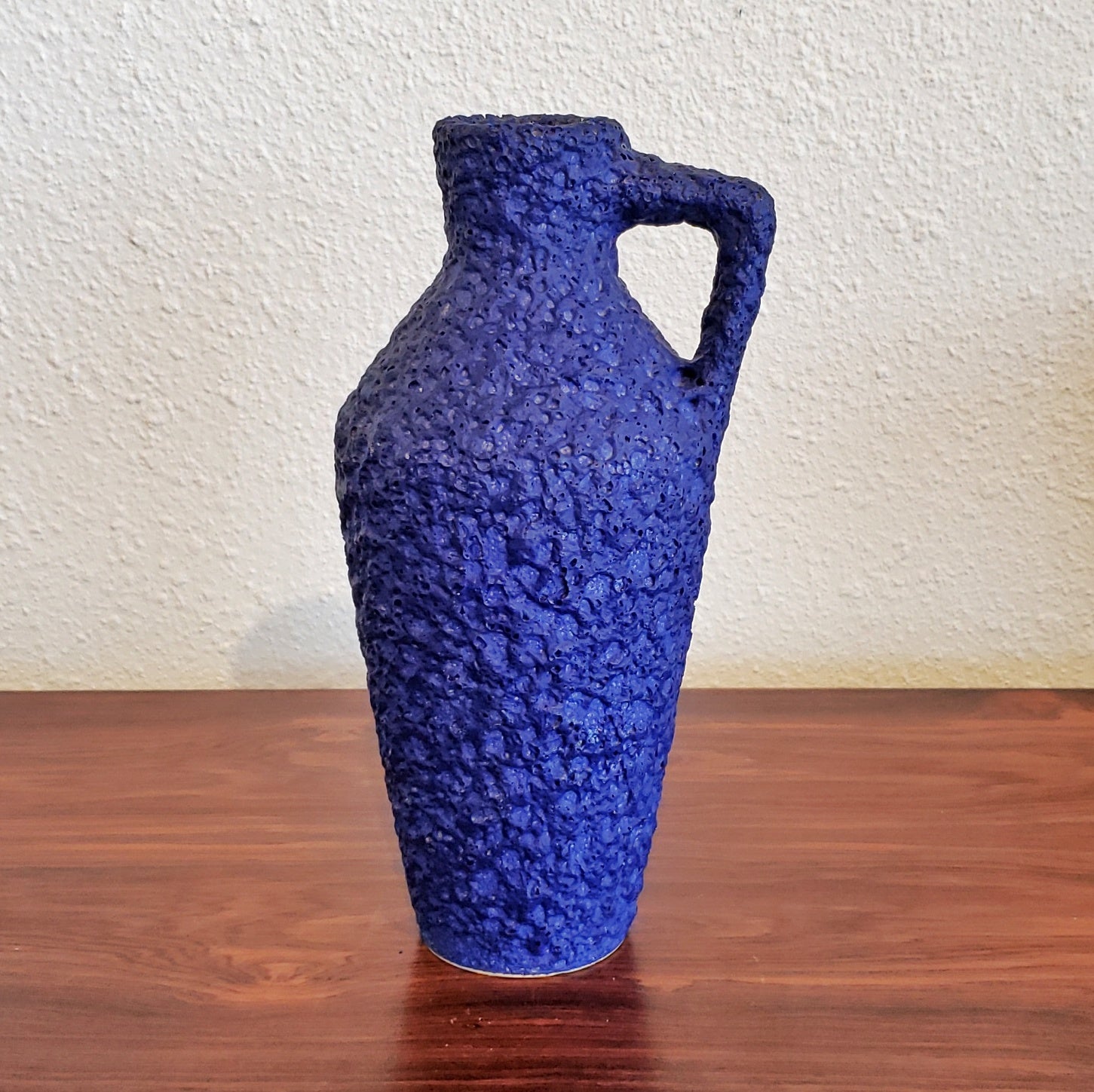 1970s SILBERDISTEL “YVES KLEIN” BLUE EWER VASE Nr. 303/21