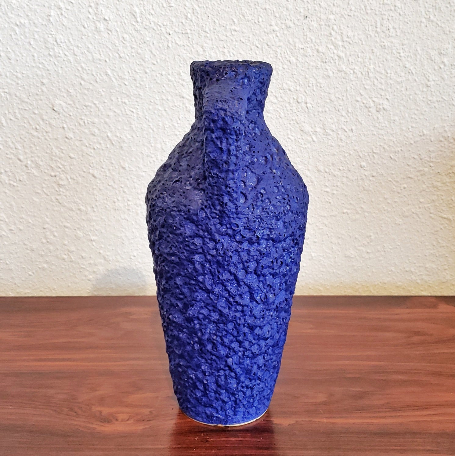 1970s SILBERDISTEL “YVES KLEIN” BLUE EWER VASE Nr. 303/21