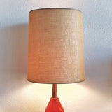 CANADIAN STUDIO POTTERY TABLE LAMP (UNSIGNED)