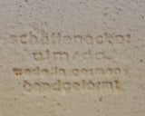 H.F. SCHÄFFENACKER 'SUN AND MOON' WALL PLATE