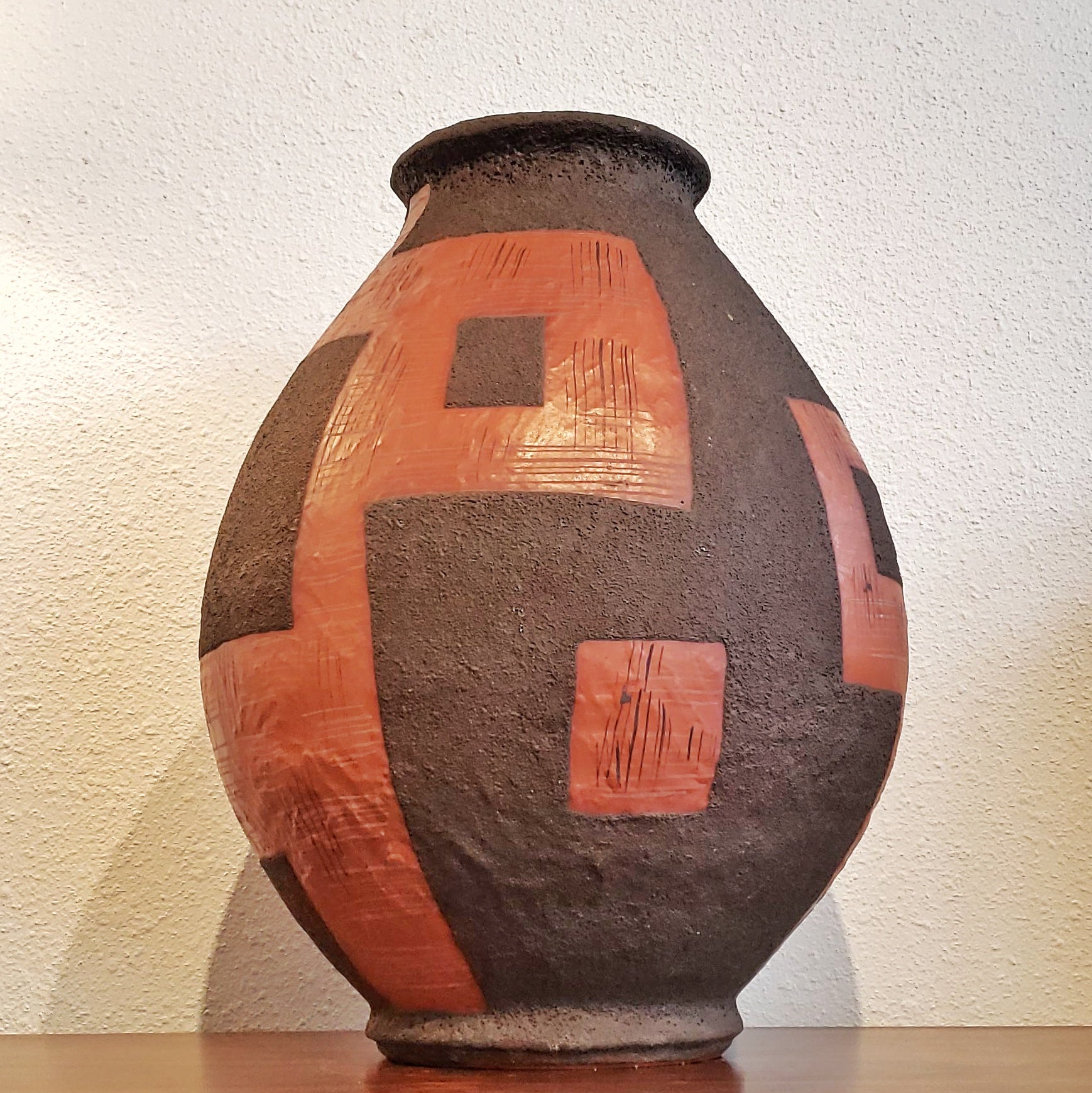 VERY RARE CARSTENS TÖNNIEHOF FLOOR VASE Nr. 115 (48 cm)