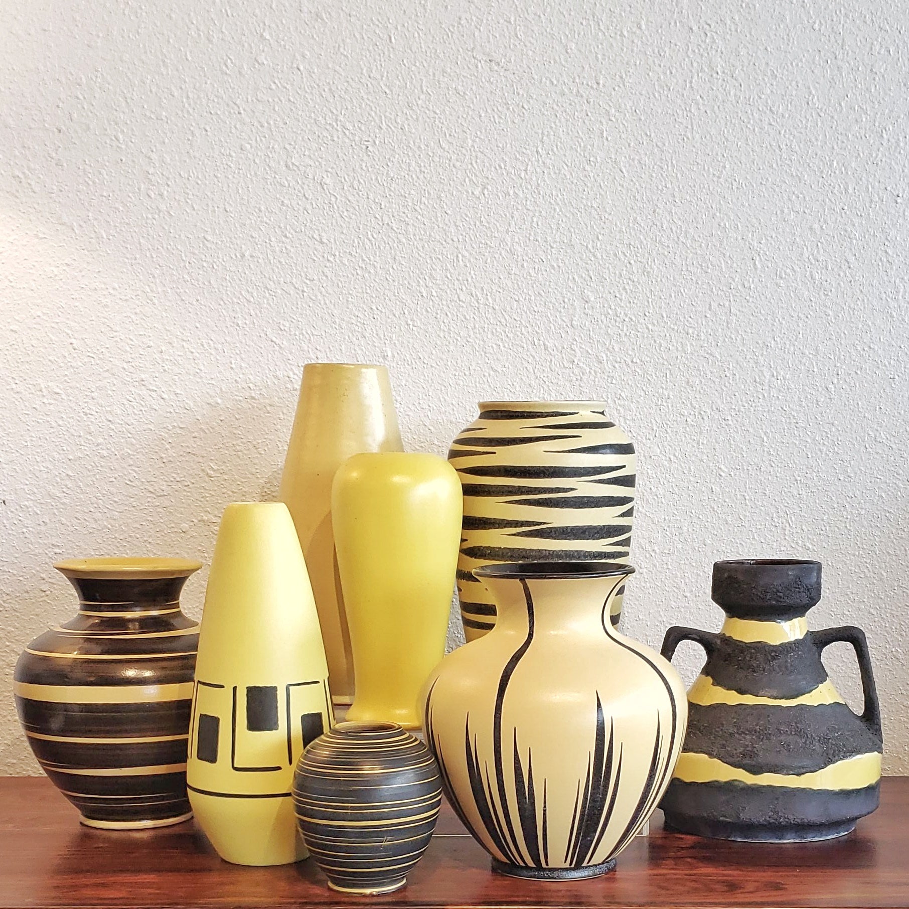 ELMA KERAMIK ‘HAITI’ DÉCOR VASE Nr. 103/21 (1958)