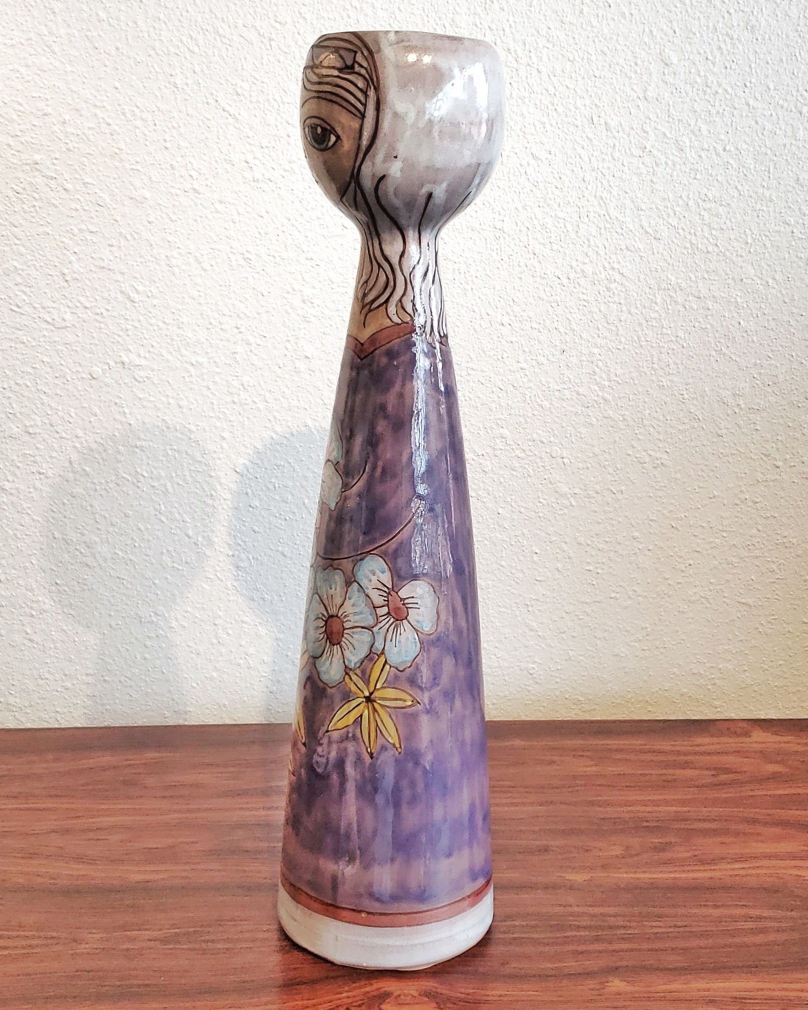 ‘FLOWER GIRL’ VASE BY ELIO SCHIAVON FOR ERHART SKK