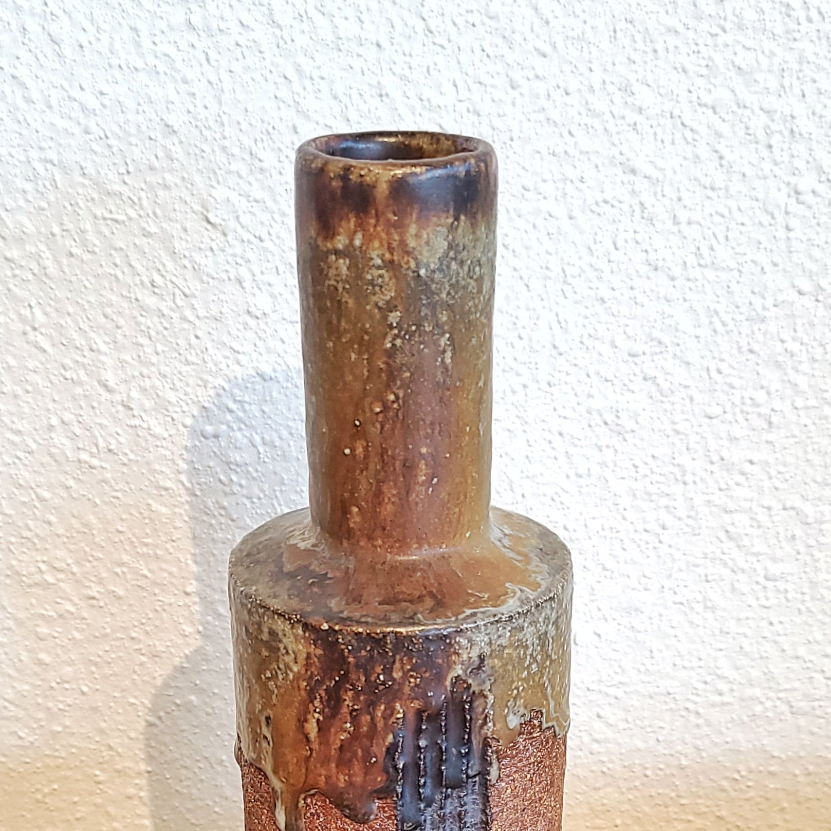 1960s JETTE HELLERØE STONEWARE VASE FOR AXELLA DESIGN (DENMARK)