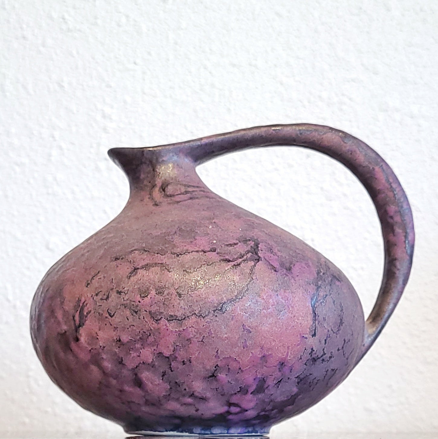 CLASSIC KURT TSCHÖRNER HANDLE VASE Nr. 313 FOR RUSCHA KERAMIK (1954)