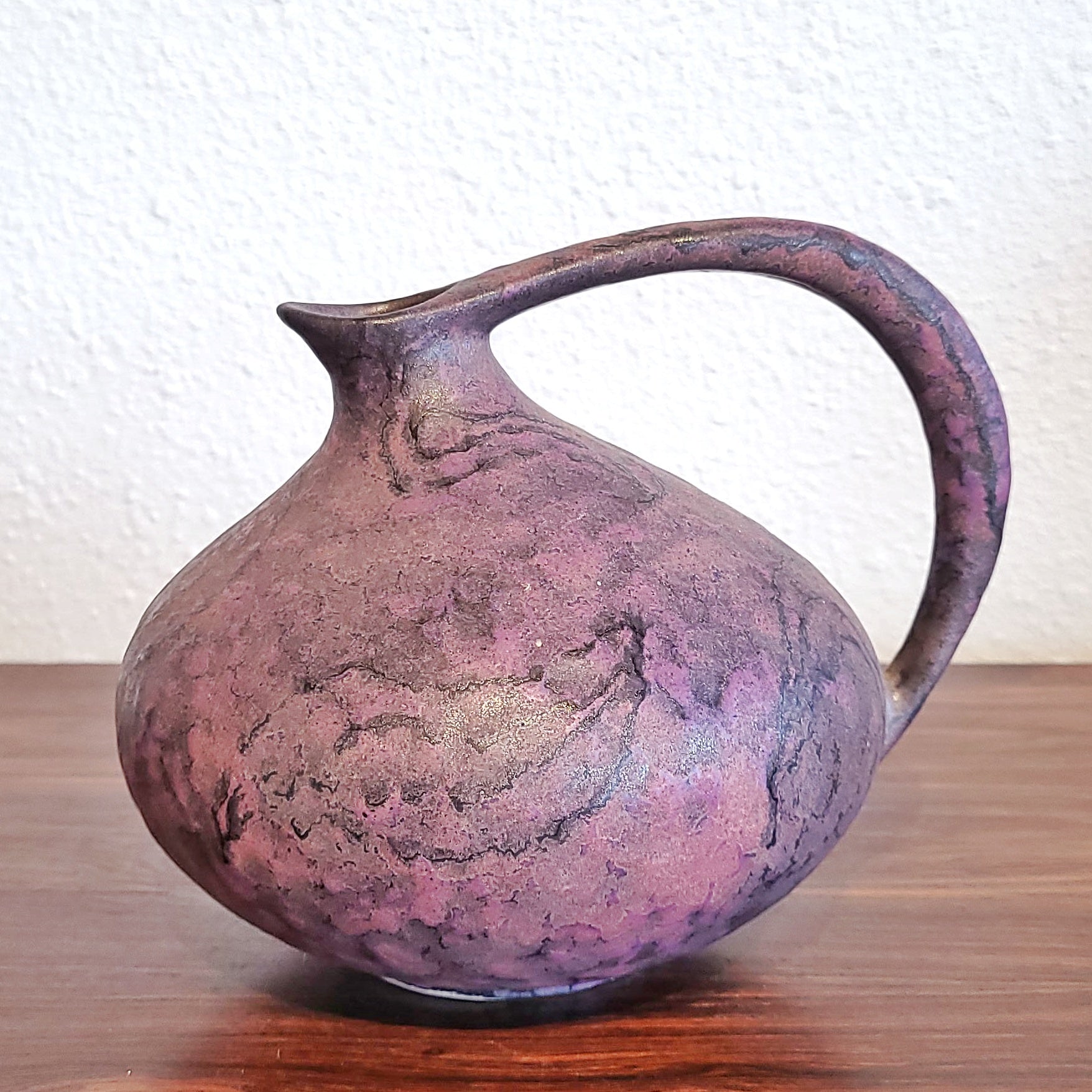 CLASSIC KURT TSCHÖRNER HANDLE VASE Nr. 313 FOR RUSCHA KERAMIK (1954)