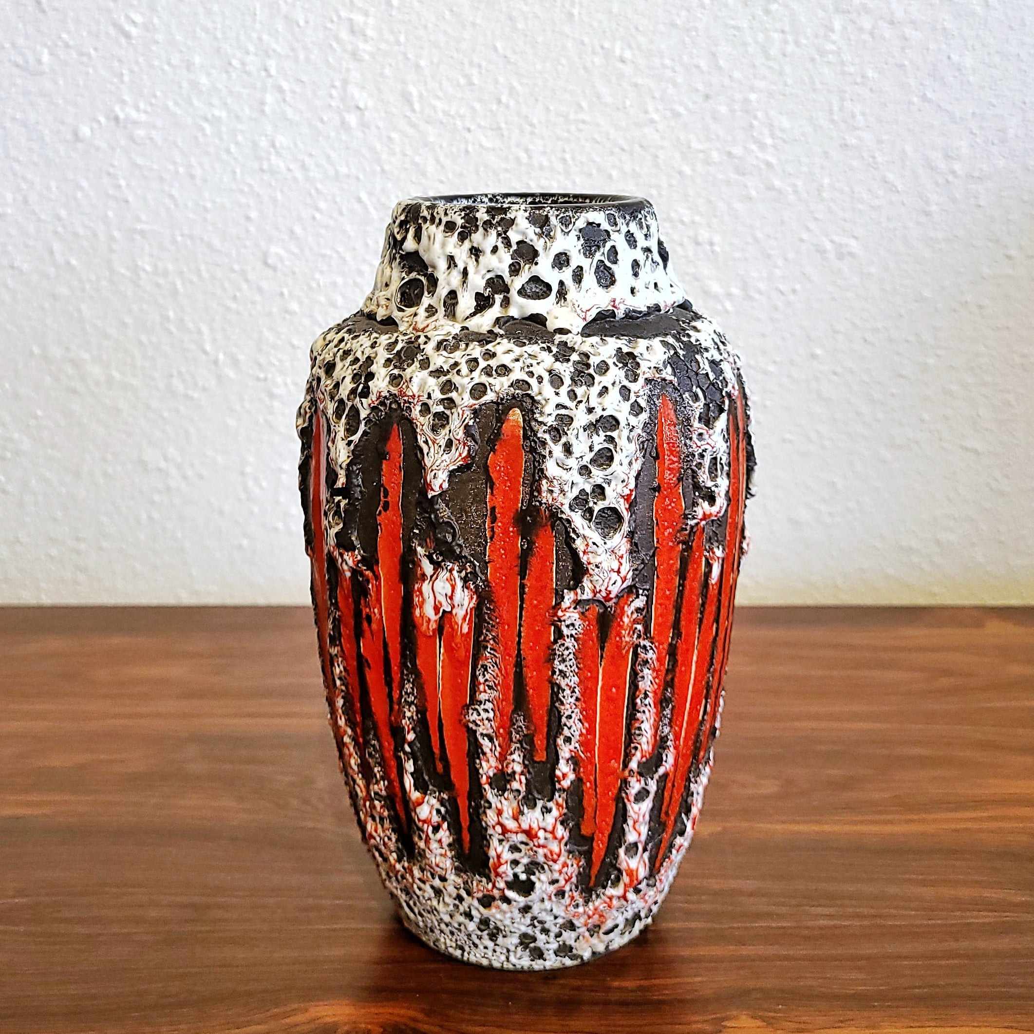 SCHEURICH KERAMIK 'LORA' DECOR VOLCANIC VASE Nr. 549/21 – modernredux