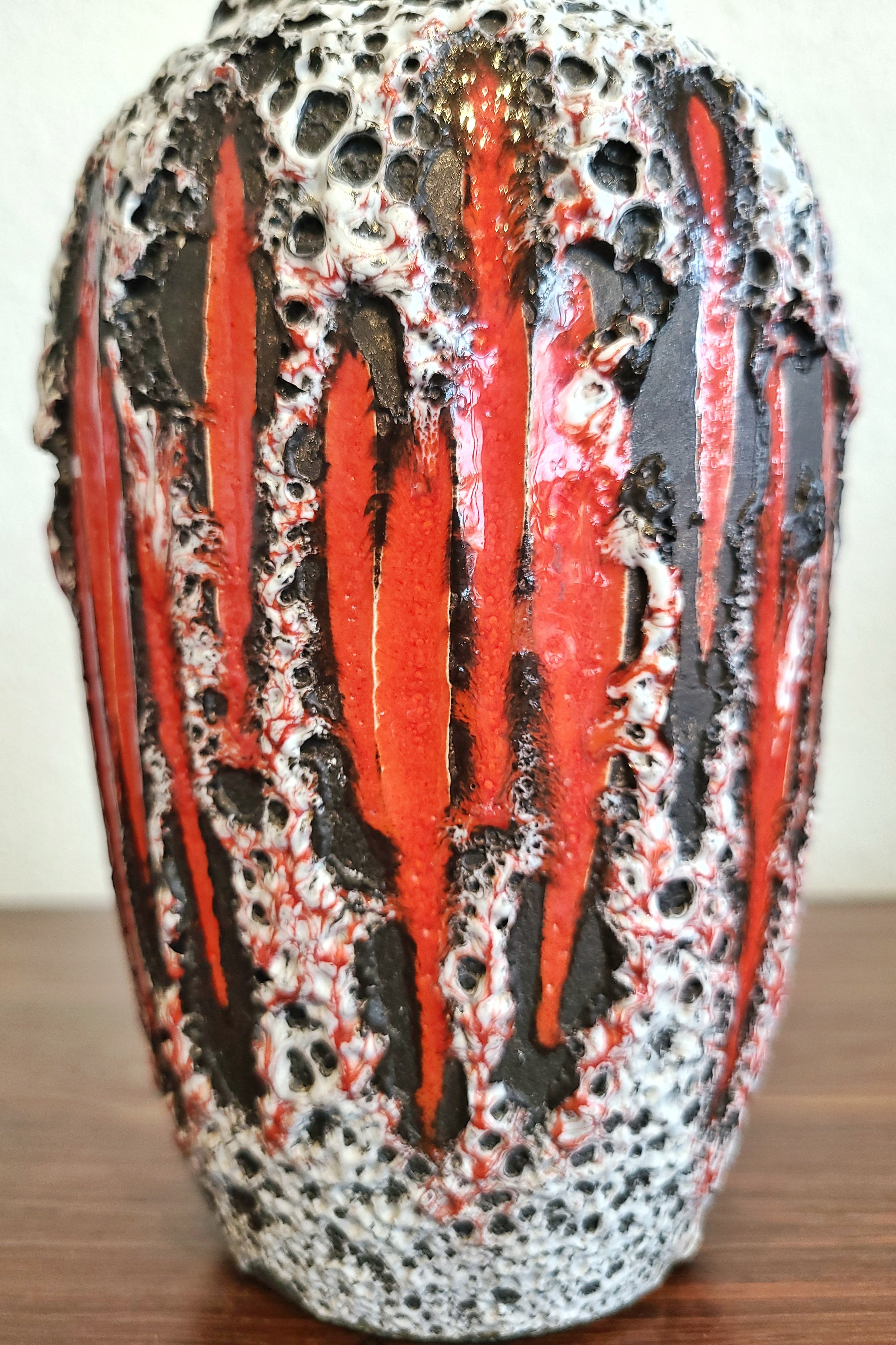 SCHEURICH KERAMIK ‘LORA’ DÉCOR VOLCANIC VASE Nr. 549/21