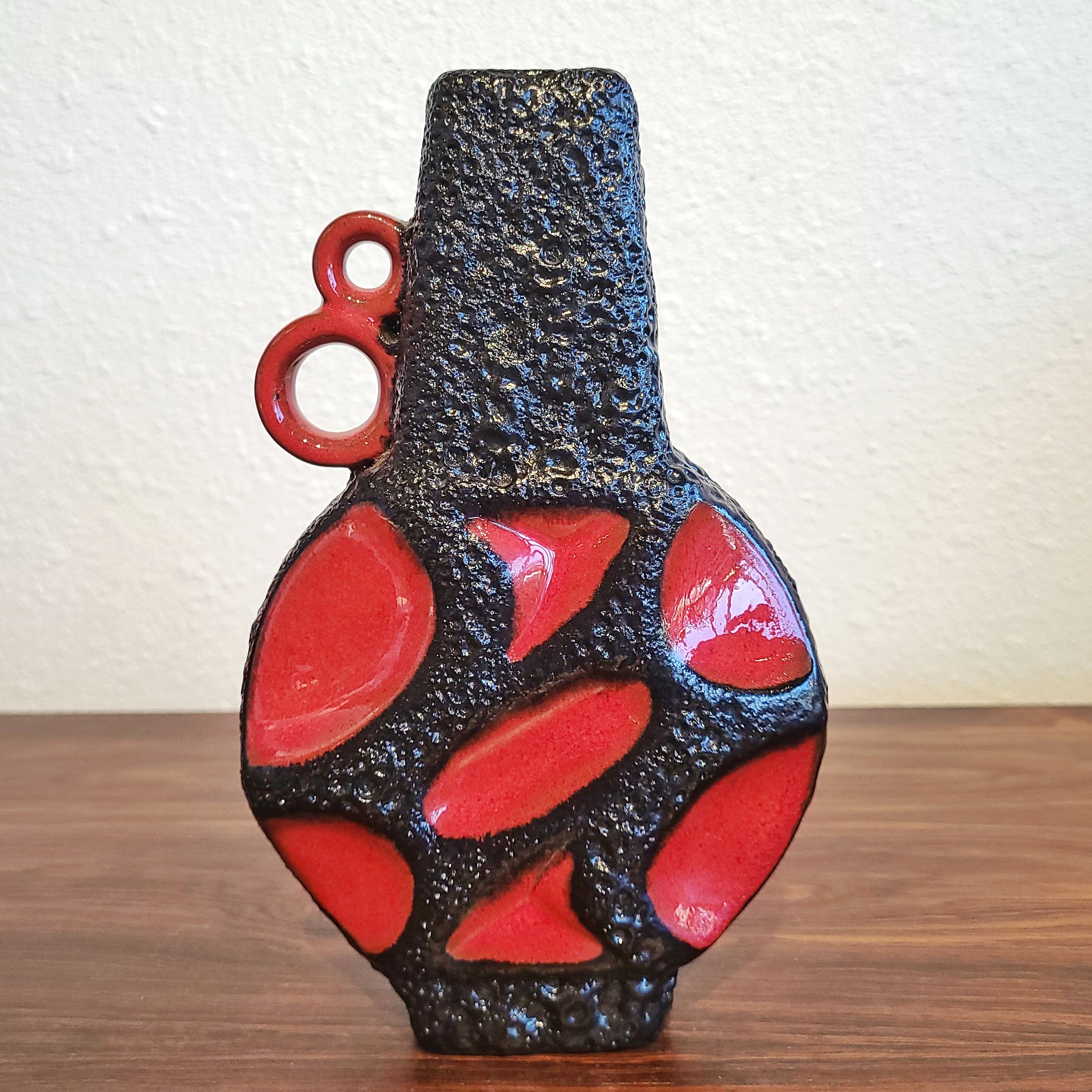 RED ROTH KERAMIK ‘BANJO’ VASE Nr. 313