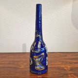 PETUCCO & TOLIO BOTTLE VASE WITH MUSICAL MOTIF MARKED "P.T. 964"