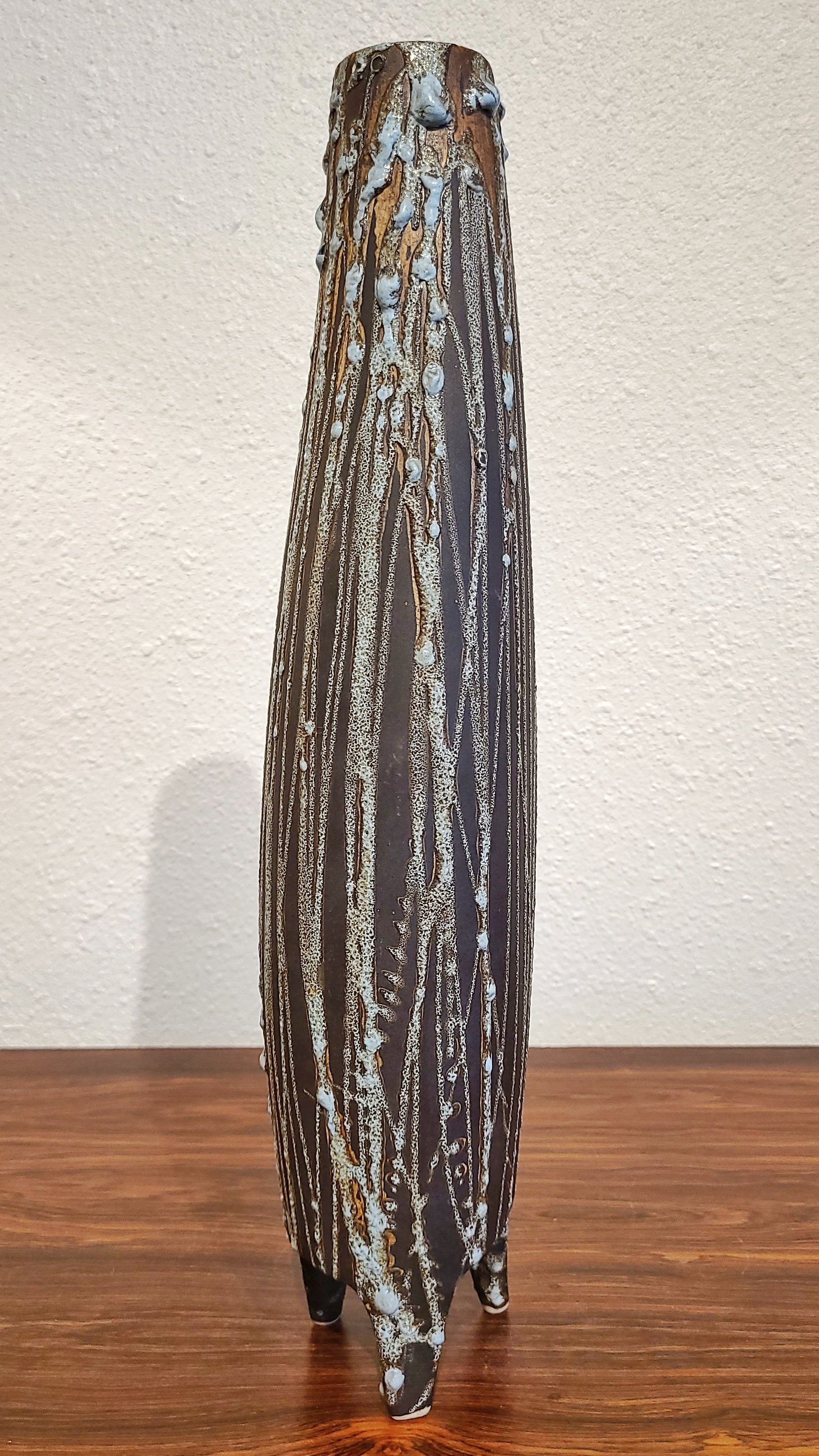 VINTAGE NAGEIRE STYLE IKEBANA TRIPOD VASE