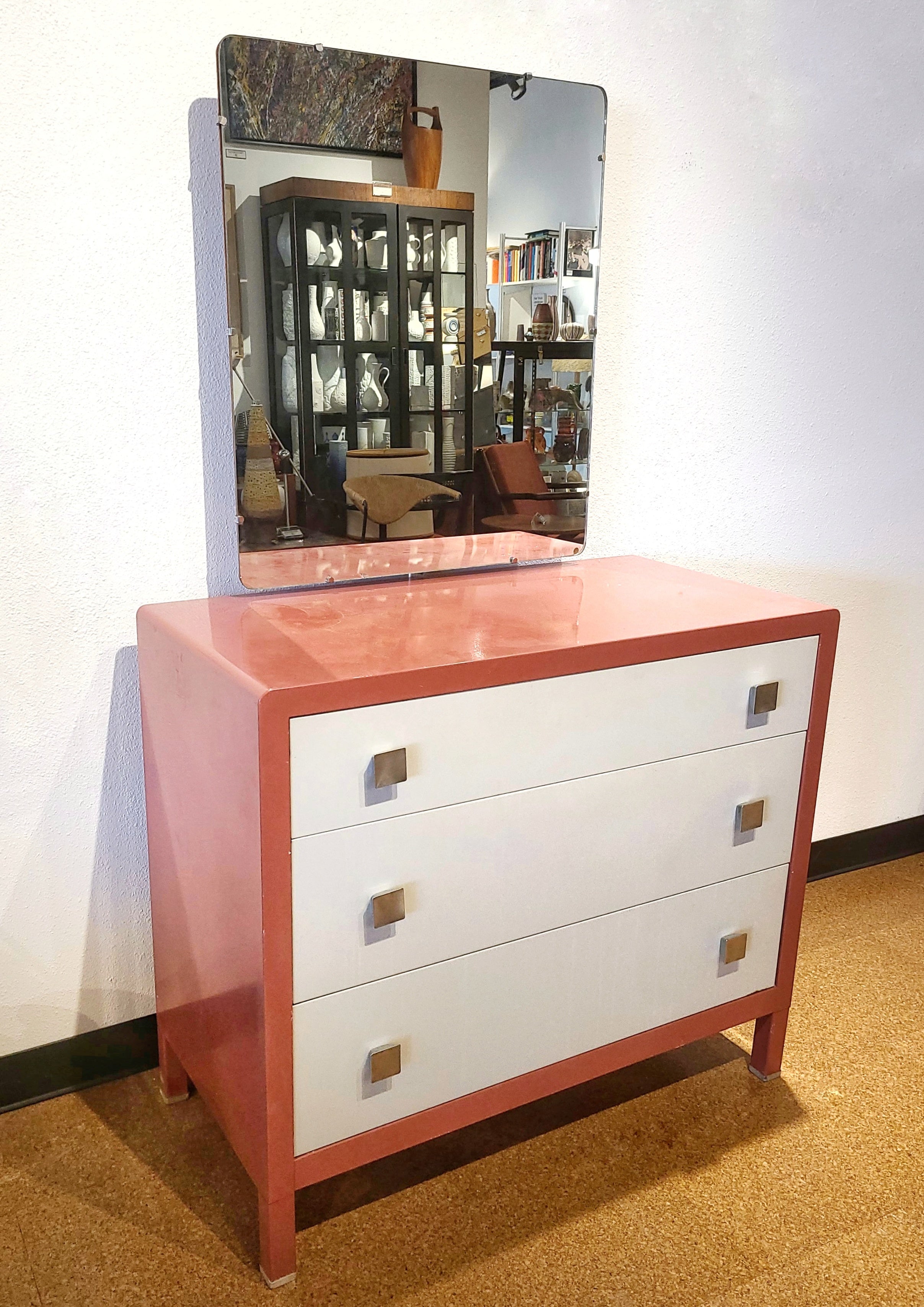 NORMAN BEL GEDDES DRESSER FOR SIMMONS