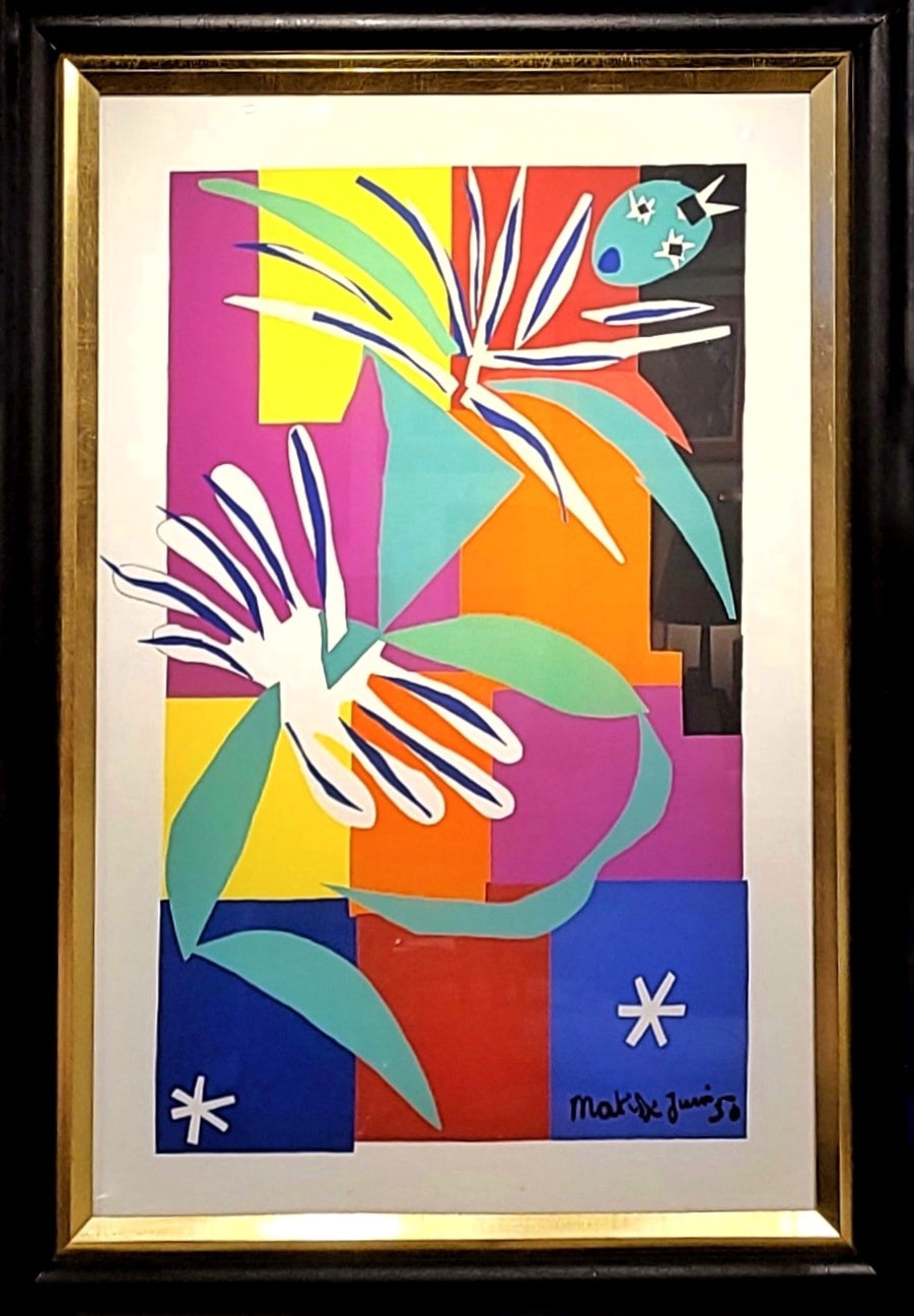 ‘LA DANSEUSE CREOLE’ BY HENRI MATISSE (OFFSET LITHOGRAPH)