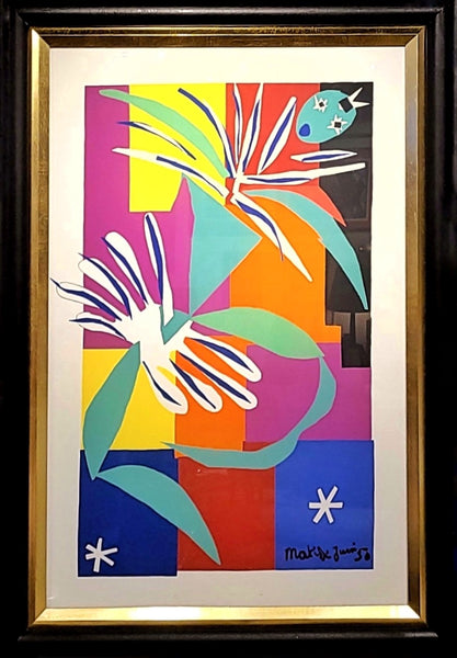 サンドアート絵画 LA DANSEUSE LA DANSEUSE CREOLE' BY HENRI MATISSE (OFFSET LITHOGRAPH) – MODERN