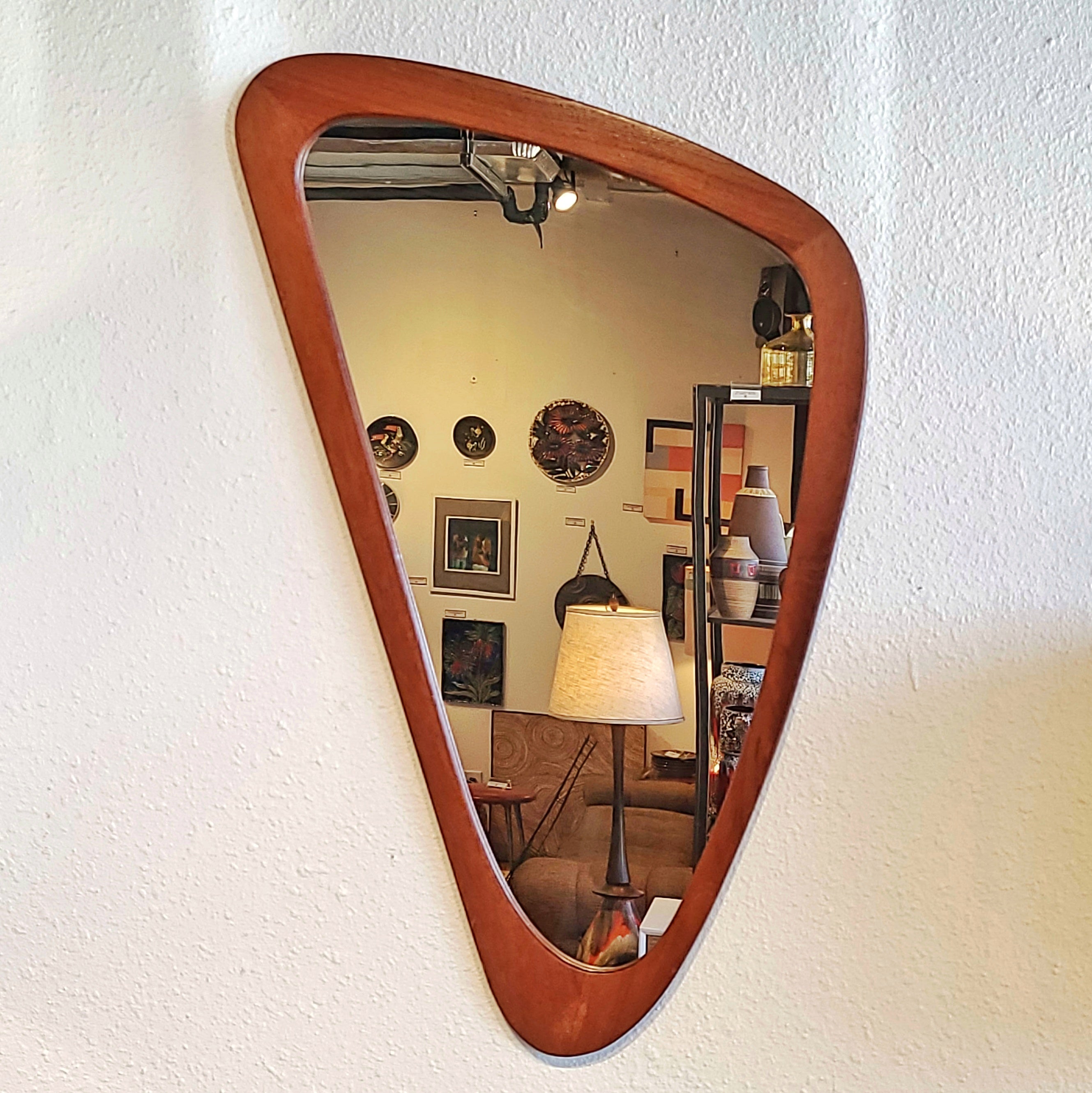 HANGING MIRROR BY RIMBERT SANDHOLDT FOR M. JANSEN (SPEJLE DENMARK)