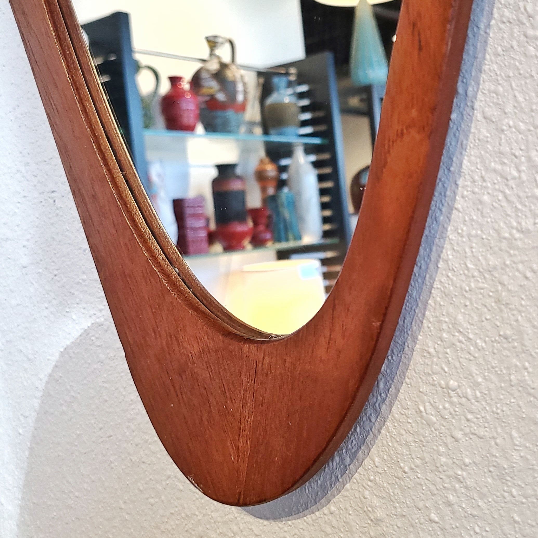 HANGING MIRROR BY RIMBERT SANDHOLDT FOR M. JANSEN (SPEJLE DENMARK)