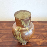 JAPANESE-STYLE STONEWARE URN FROM STUDIO POTTER TEL TURNBULL (FRANCE)