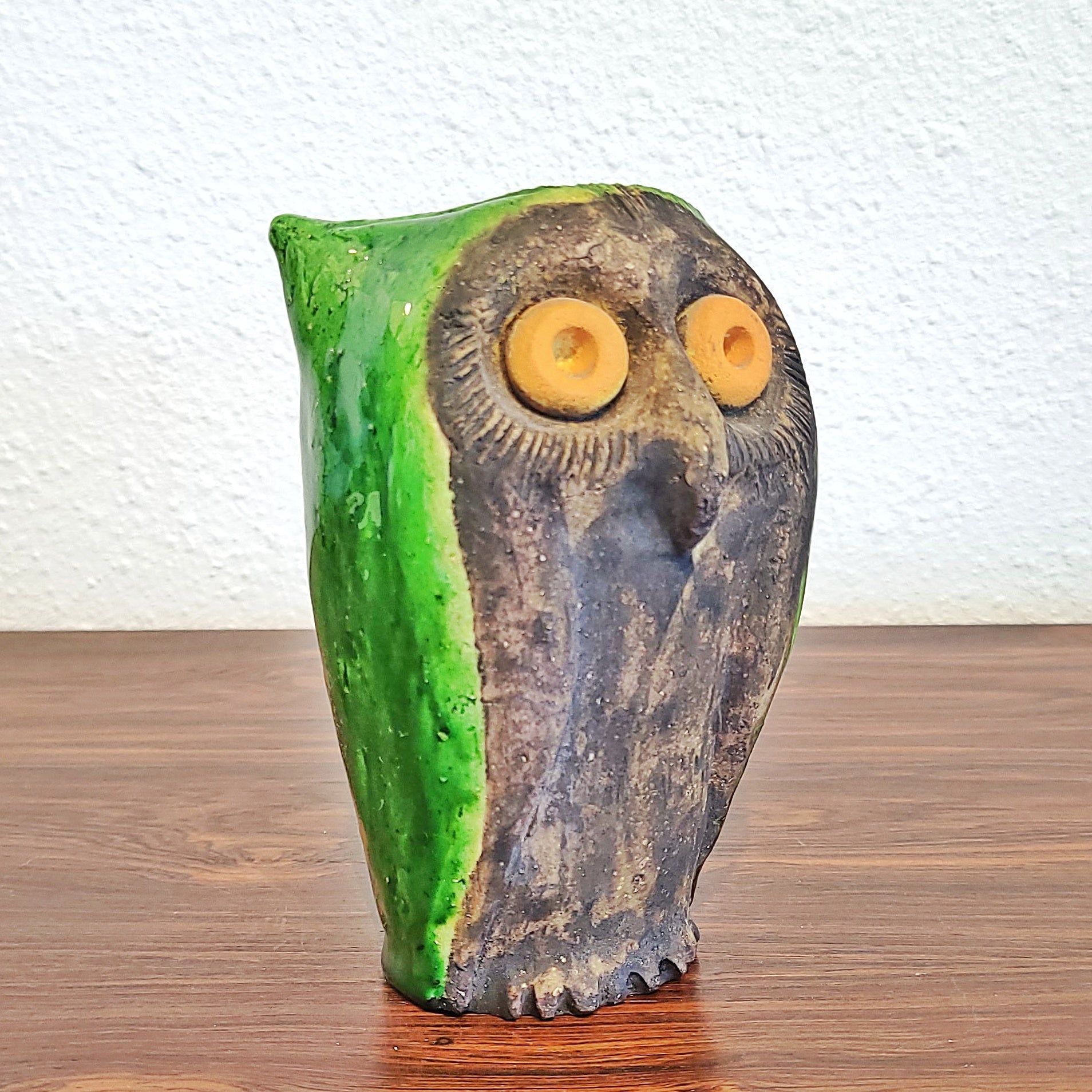 IVO DE SANTIS OWL FIGURINE FOR GLI ETRUSCHI (ITALY)