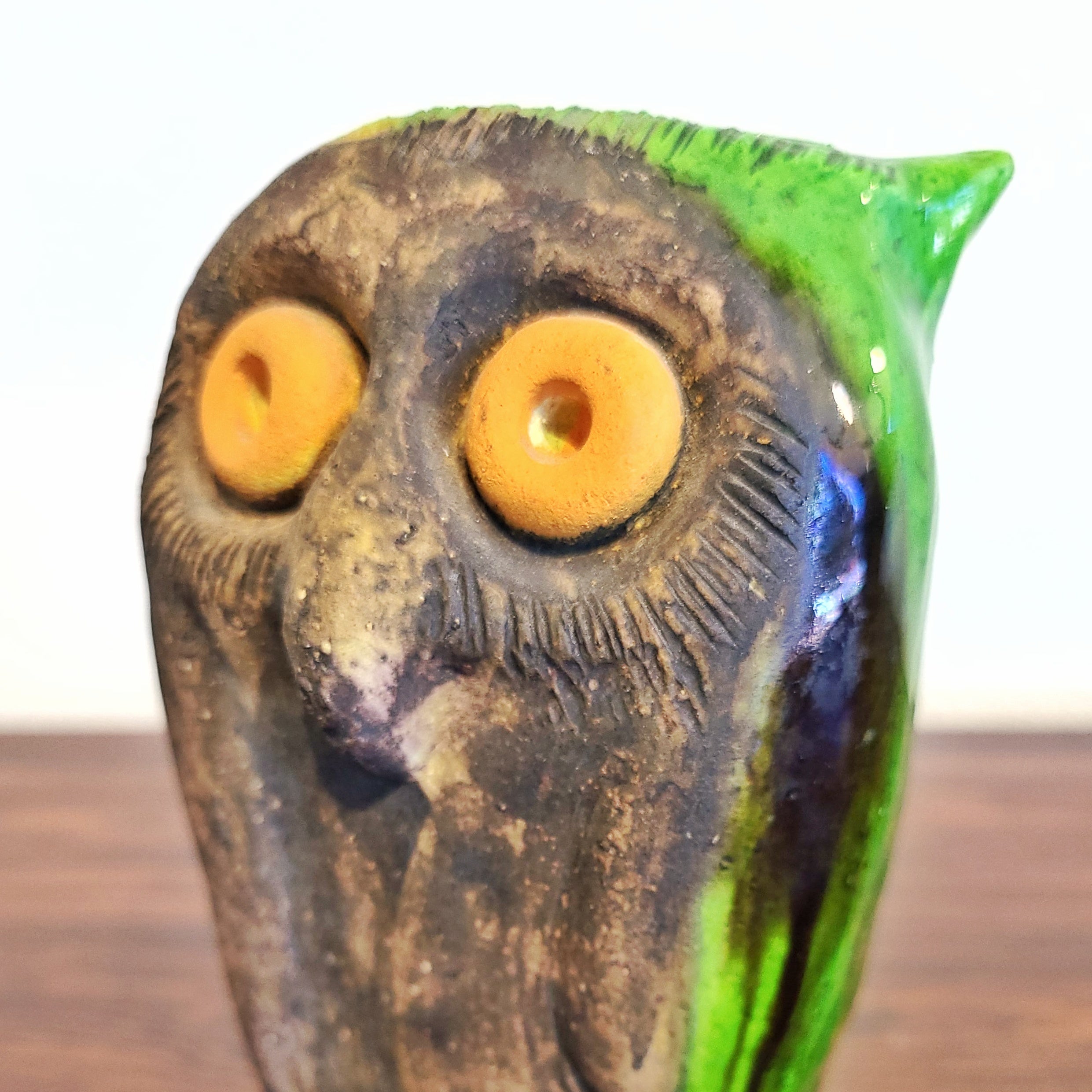 IVO DE SANTIS OWL FIGURINE FOR GLI ETRUSCHI (ITALY)